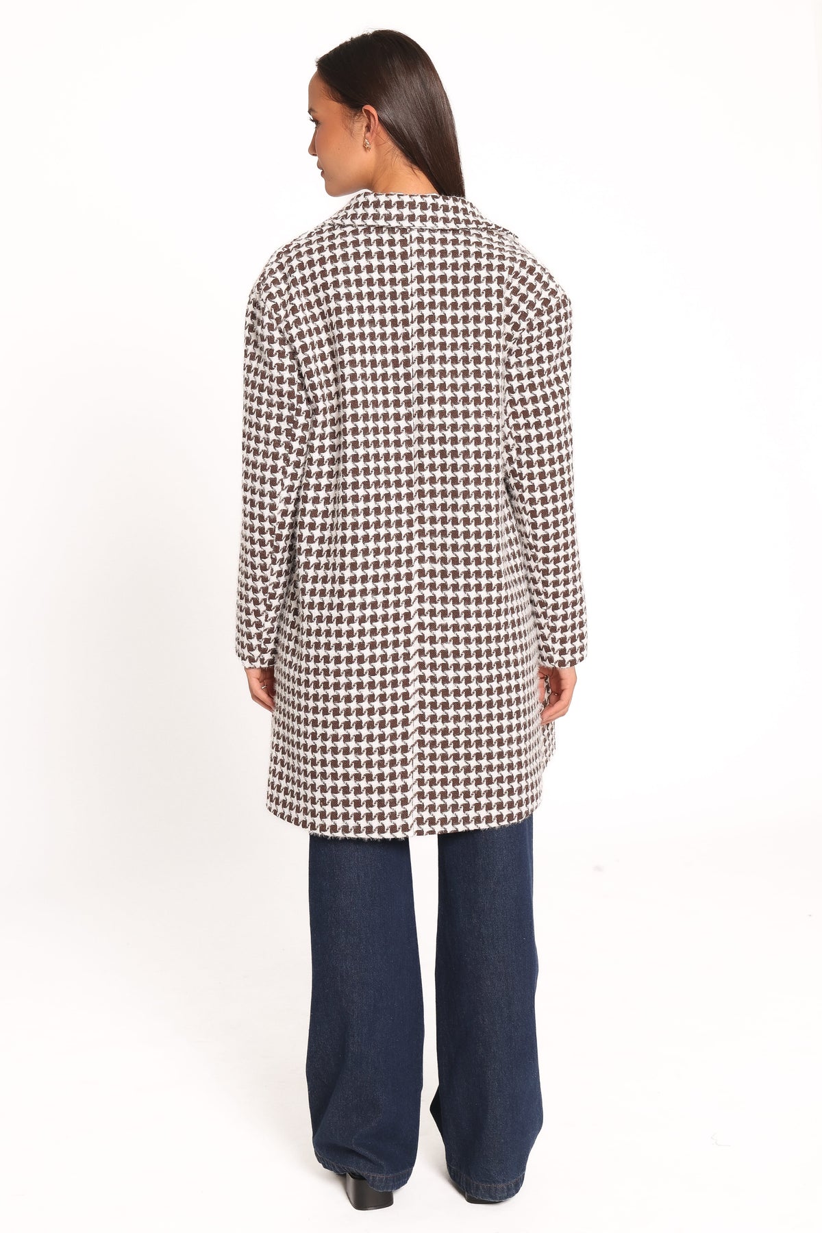 Car Coat - Brown Plaid