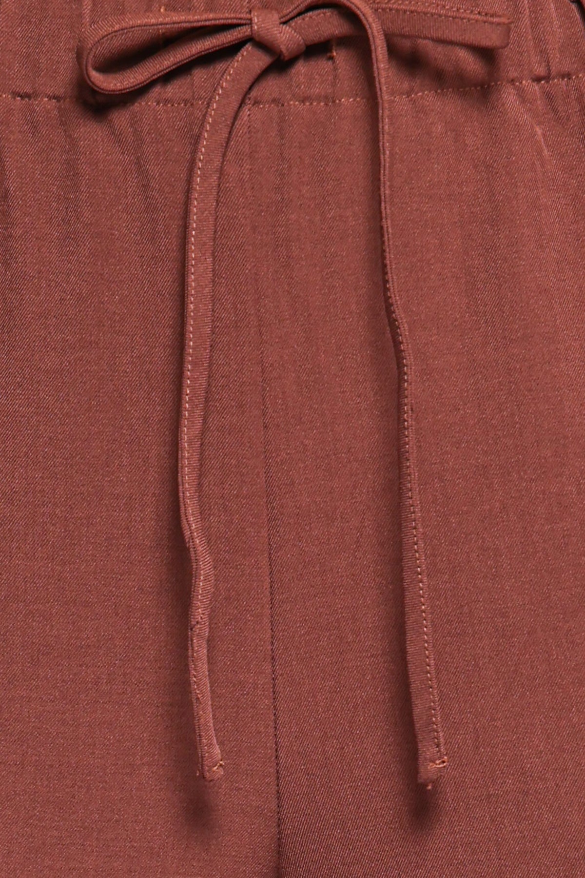 Straight Leg Pants - Cocoa