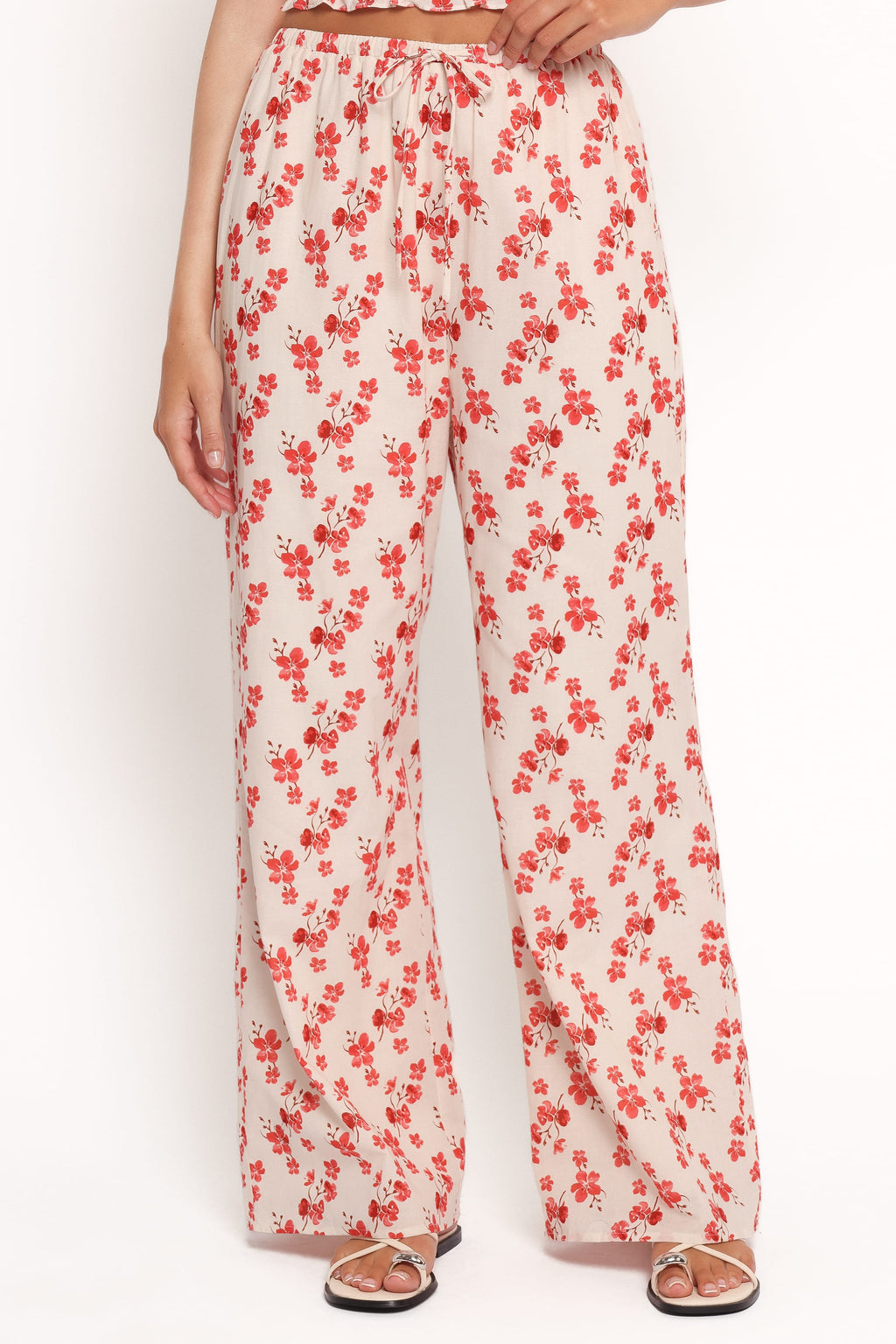 Pants - Red Blossom