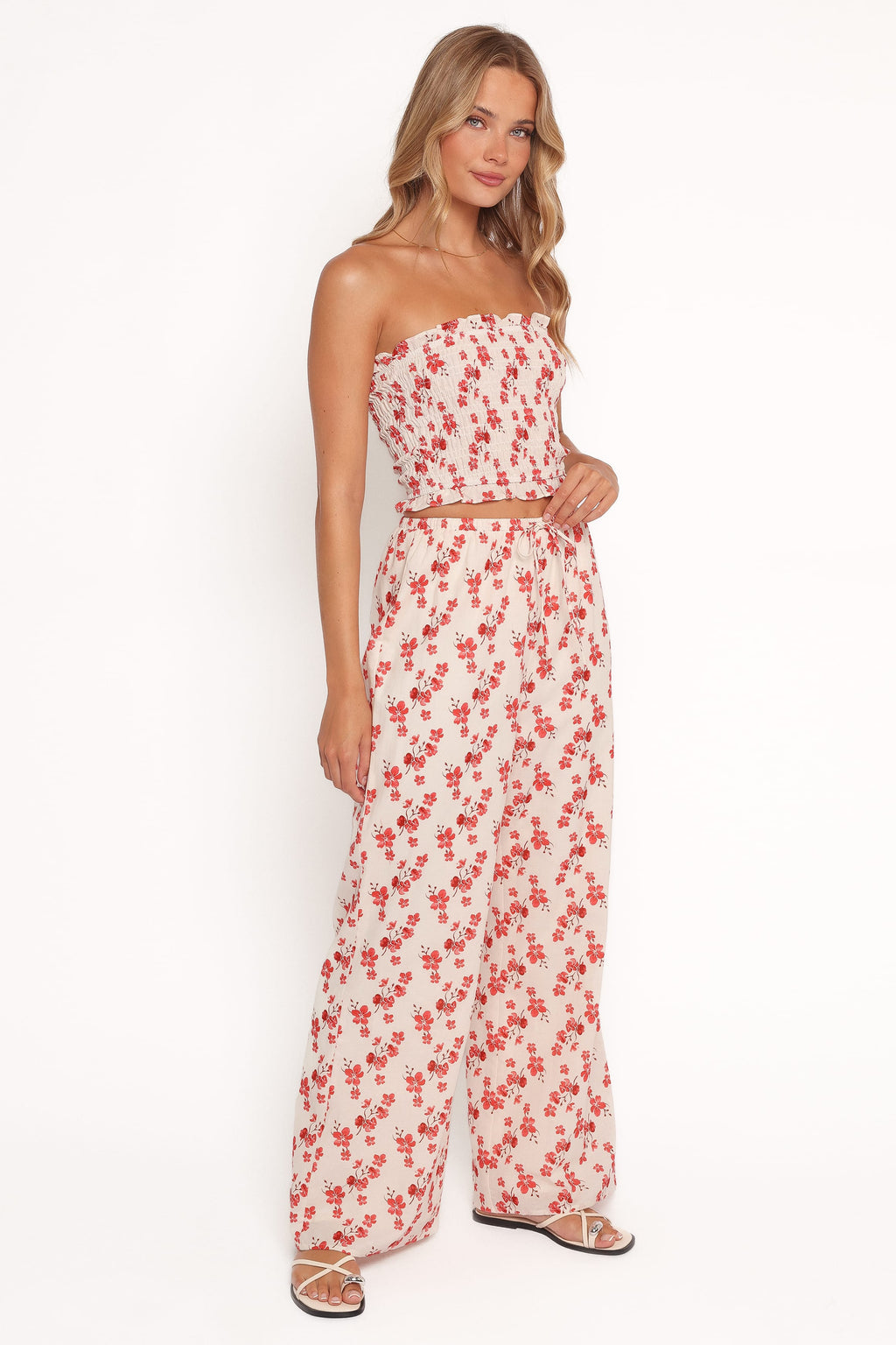 Pants - Red Blossom
