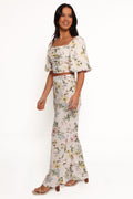 Hosen mit weitem Bein – Blumenmuster