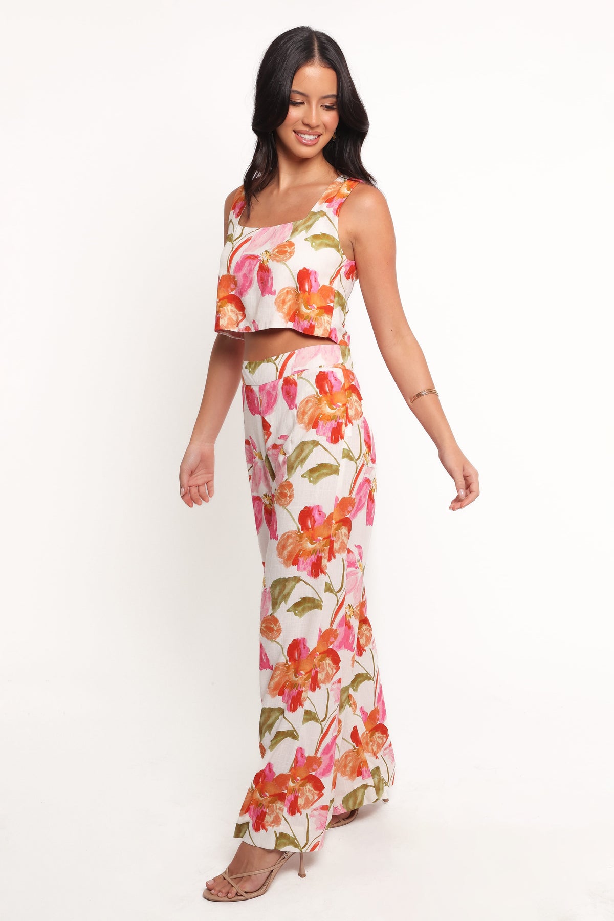 Wide Leg Pants - Floral Everlyn Print