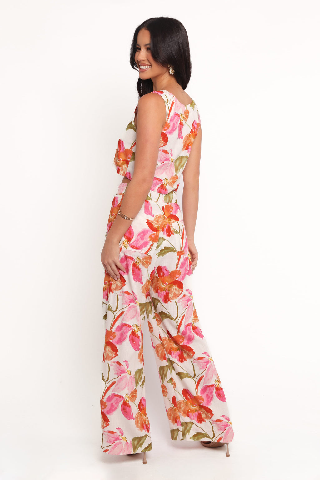 Wide Leg Pants - Floral Everlyn Print