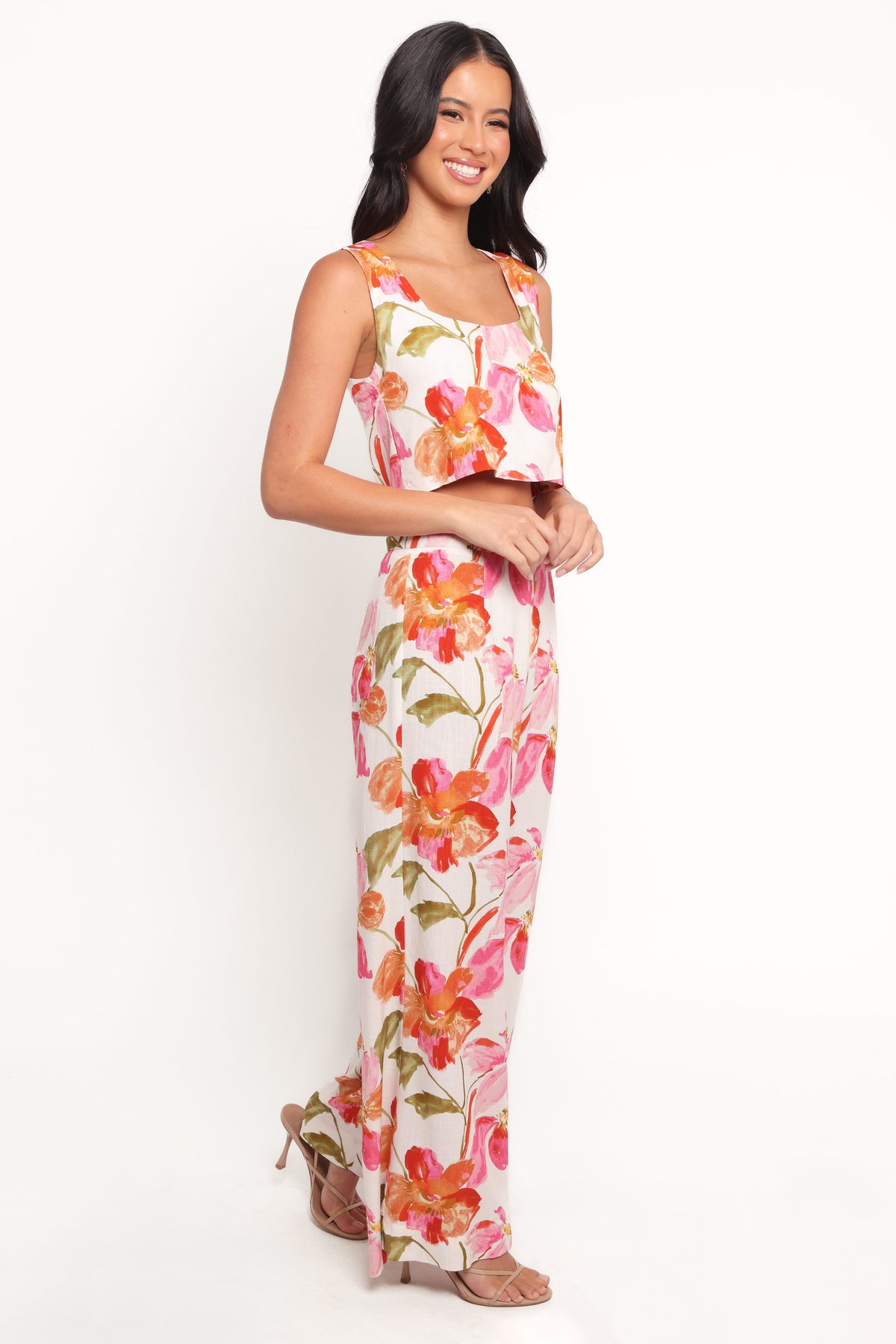Wide Leg Pants - Floral Everlyn Print
