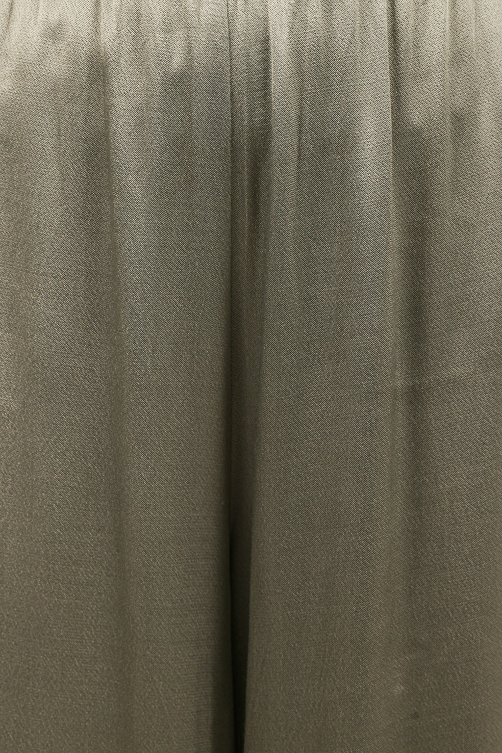 Satinhosen mit weitem Bein – Salbeigrün