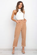 Corduroy Pants - Beige