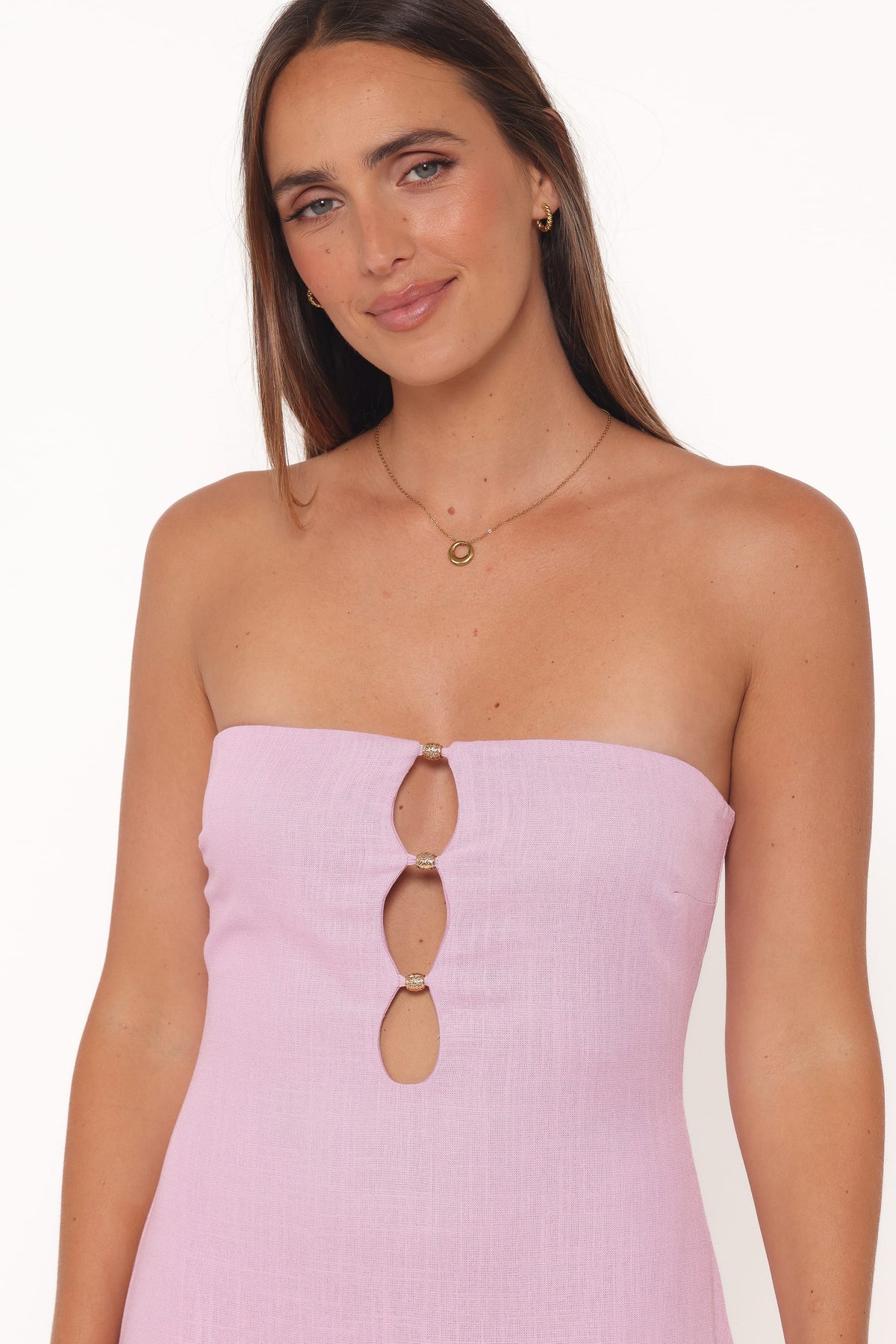 Strapless Maxi Dress - Lavender