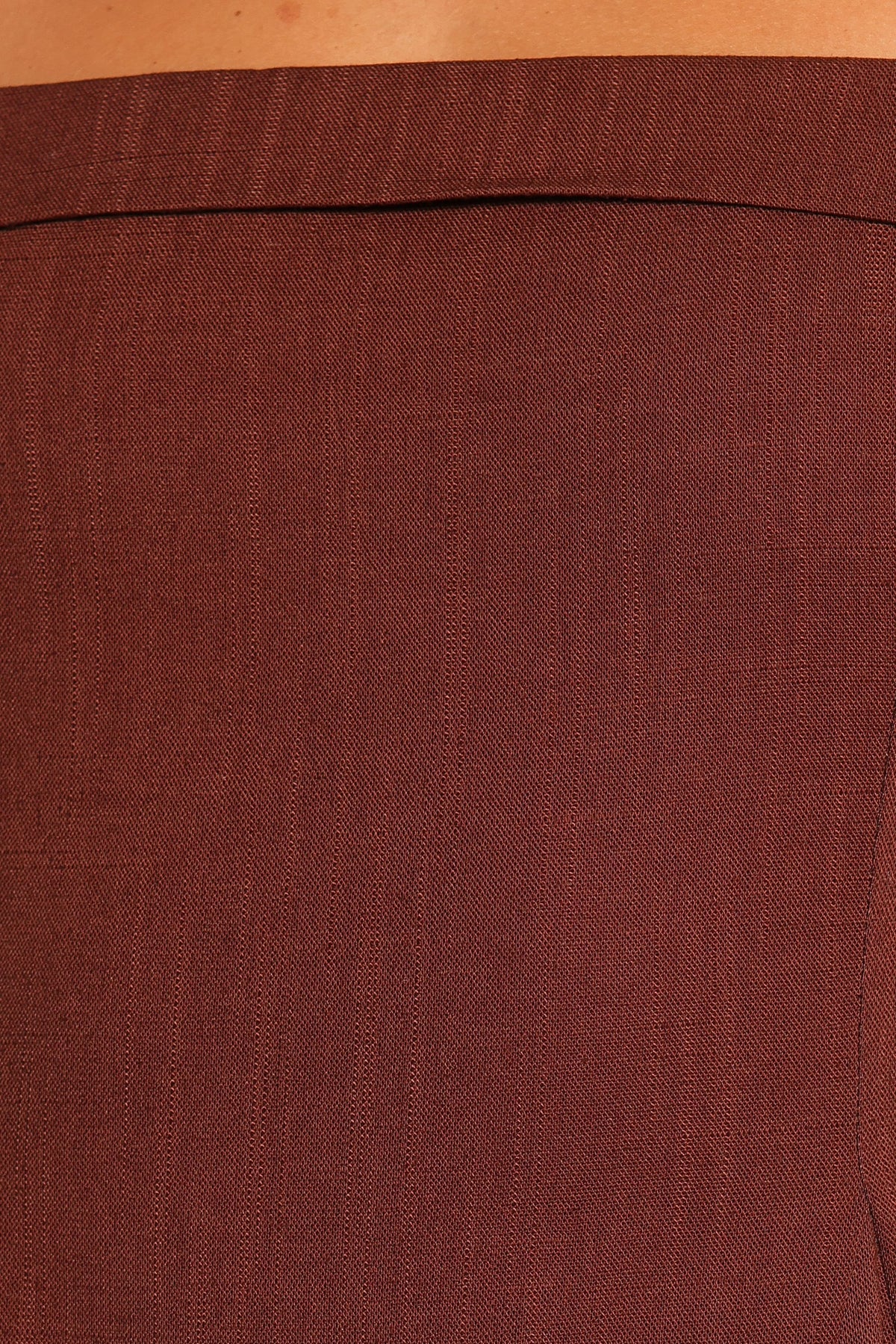 Mini Dress - Cognac