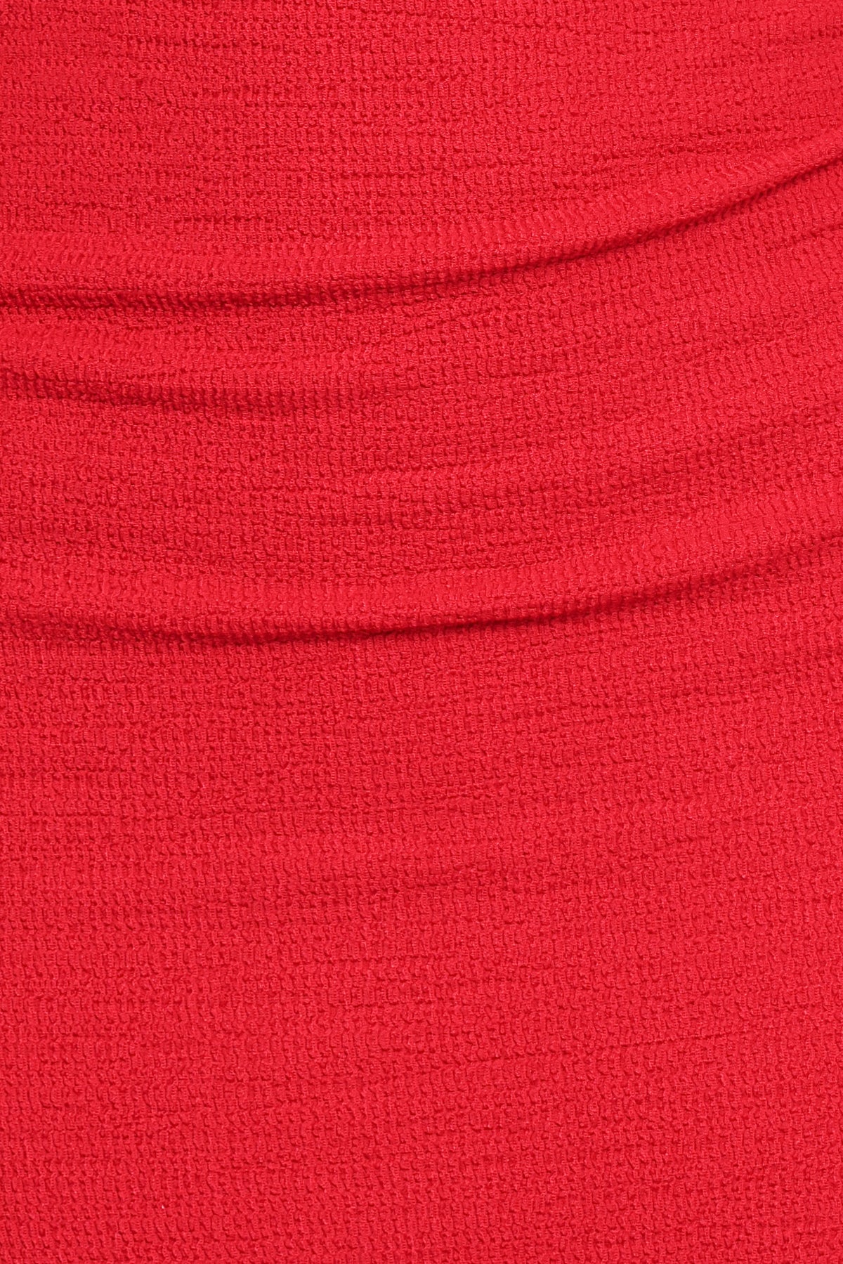 Midi Dress - Red Bodycon