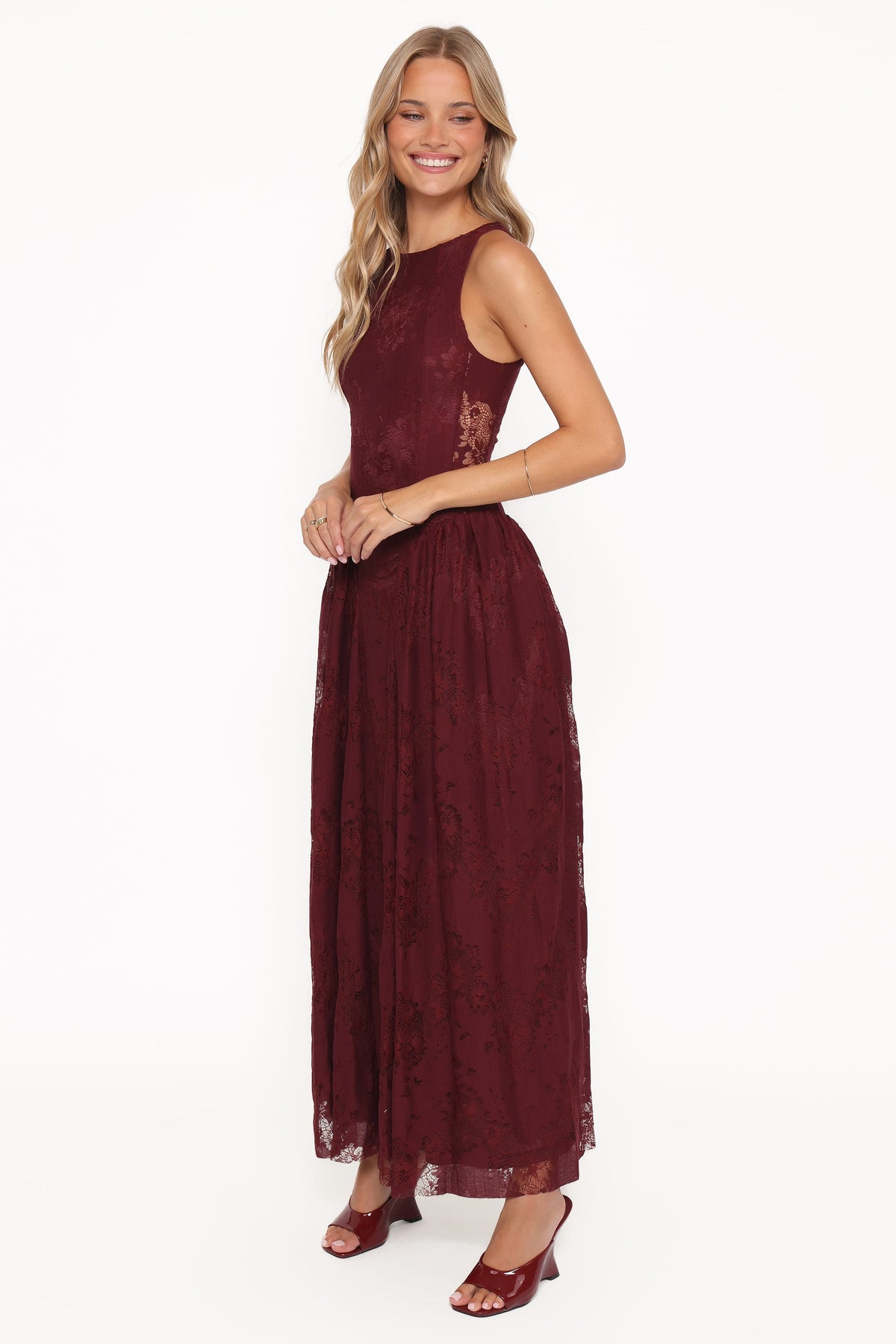 Maxi Dress - Burgundy
