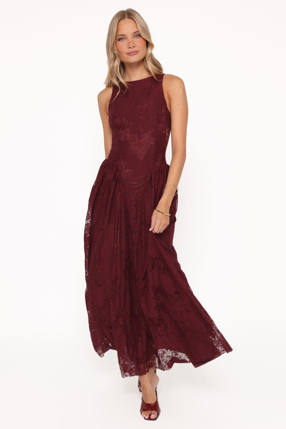 Maxi Dress - Burgundy
