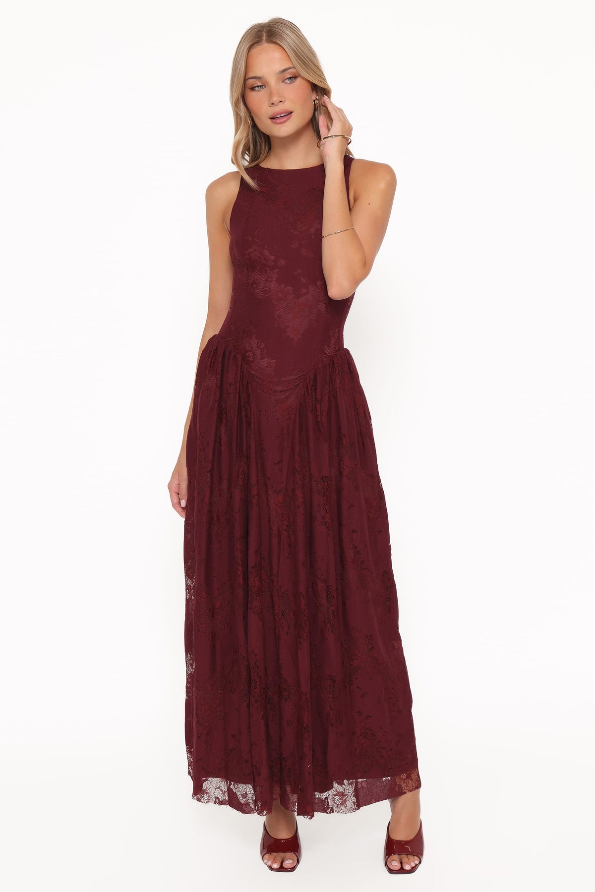 Maxi Dress - Burgundy
