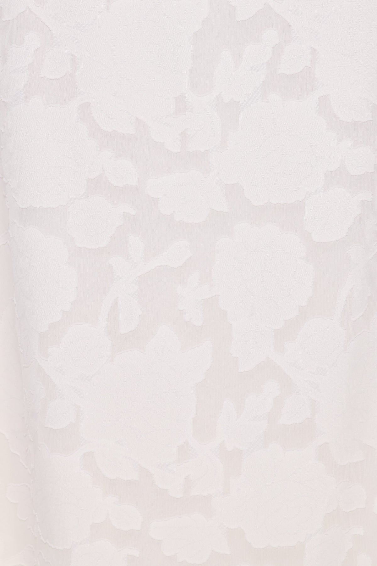 Maxi Dress - Ivory Sheer Floral
