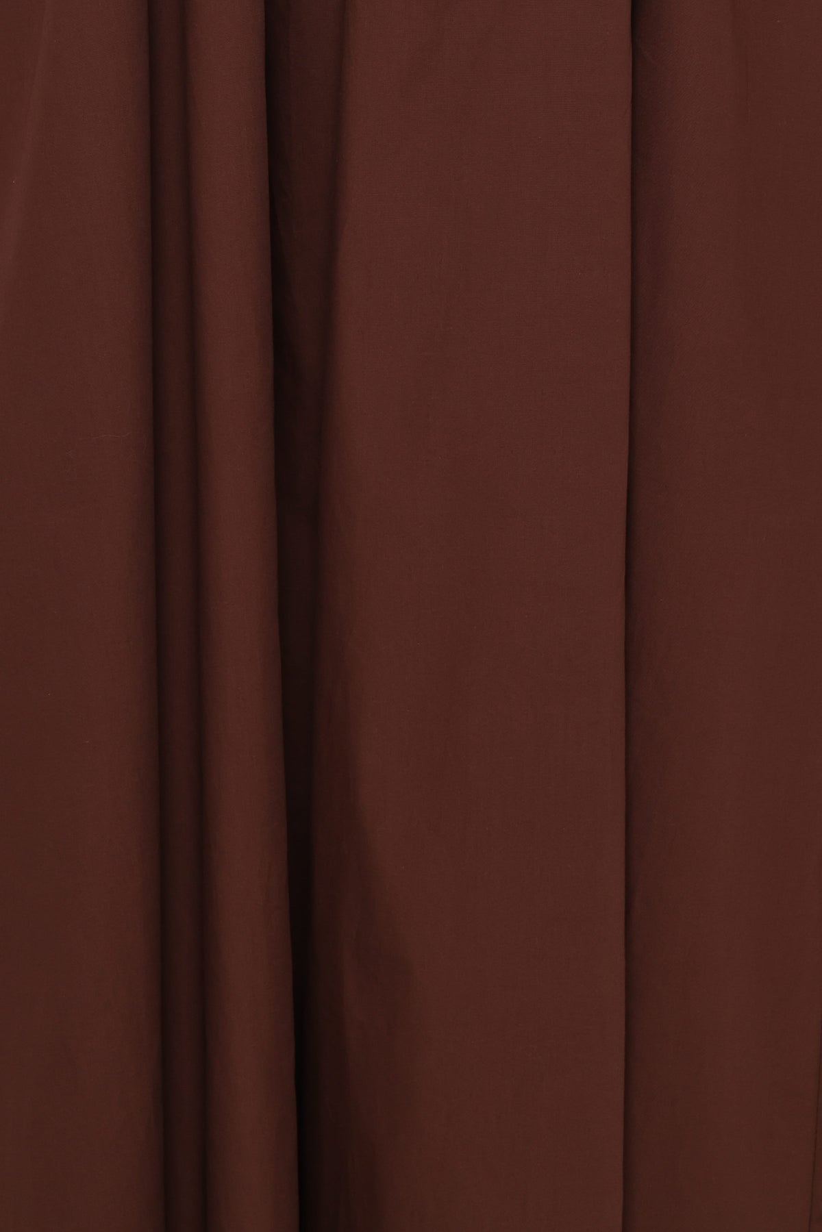 Maxi Dress - Brown Shirred Bust