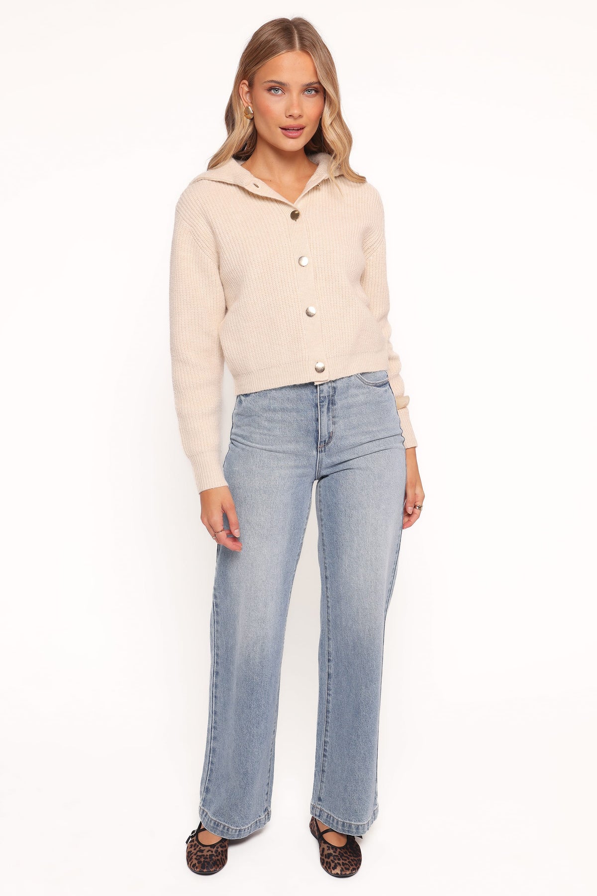 Knitted Jacket - Ecru