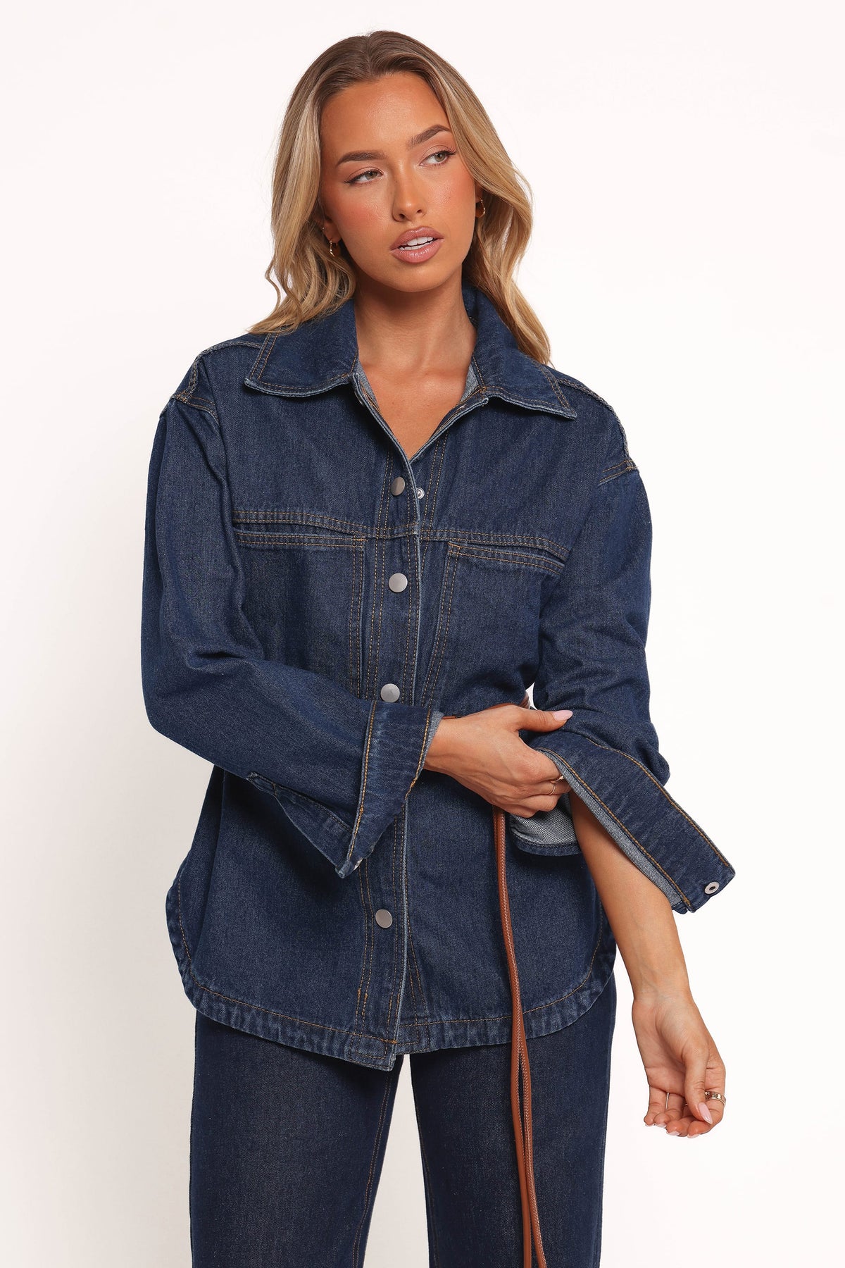 Denim Shacket - Denim