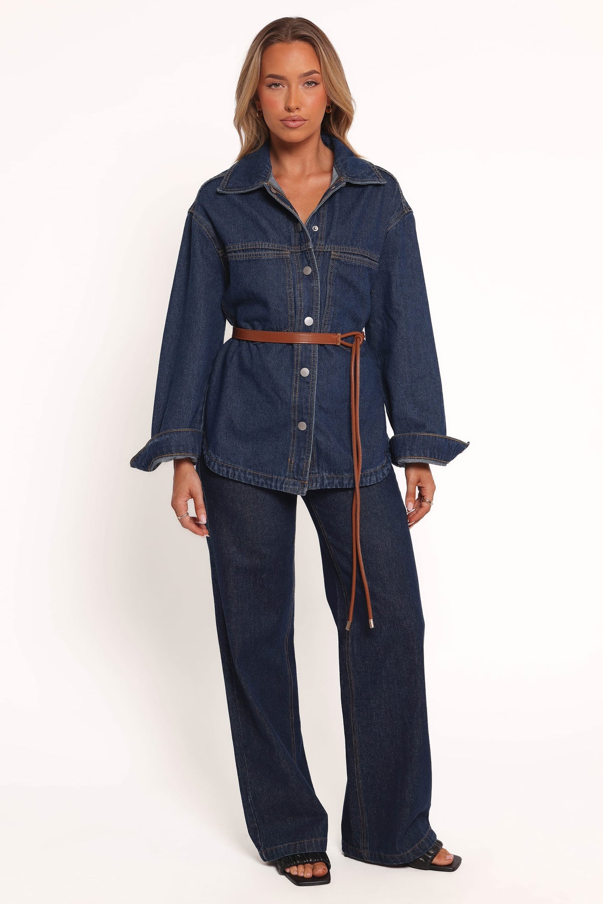 Denim Shacket - Denim