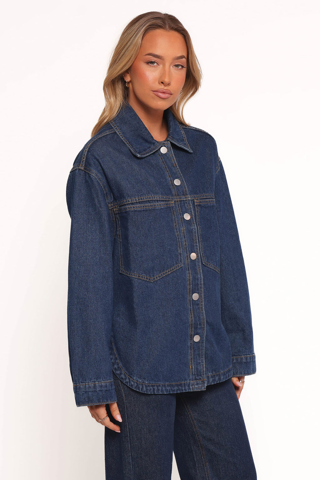 Denim Shacket - Denim