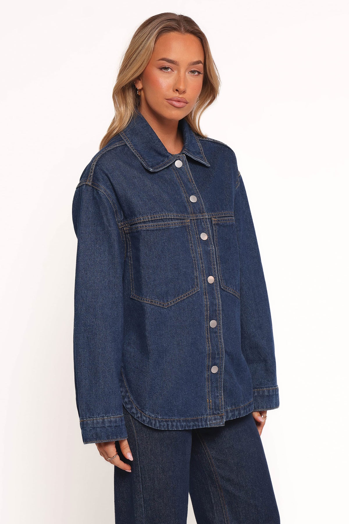 Denim Shacket - Denim
