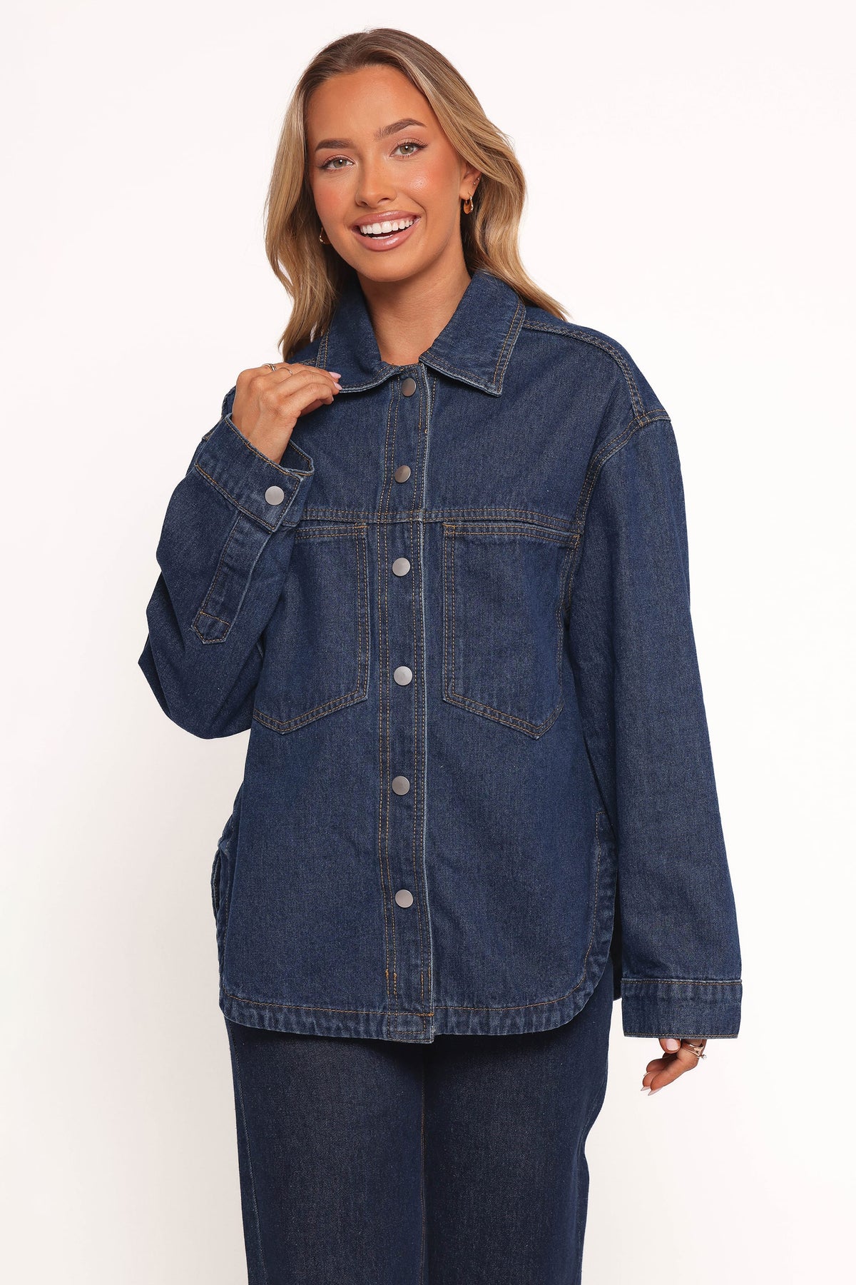 Denim Shacket - Denim