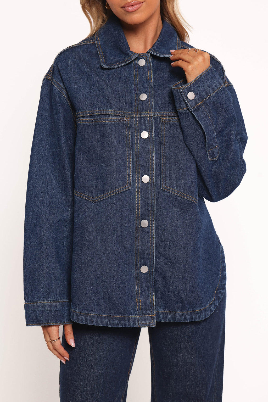 Denim Shacket - Denim