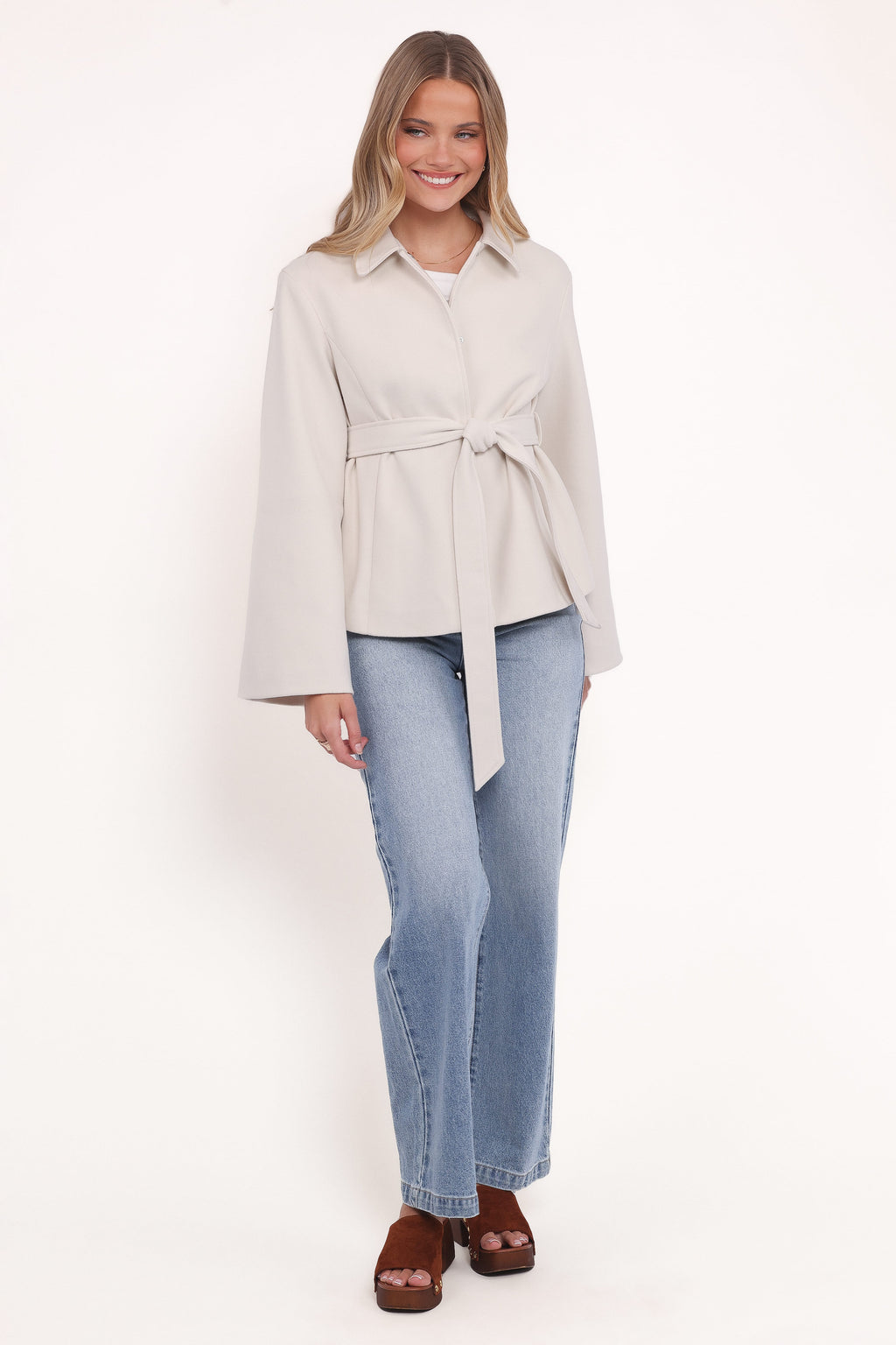 Coat - Cream