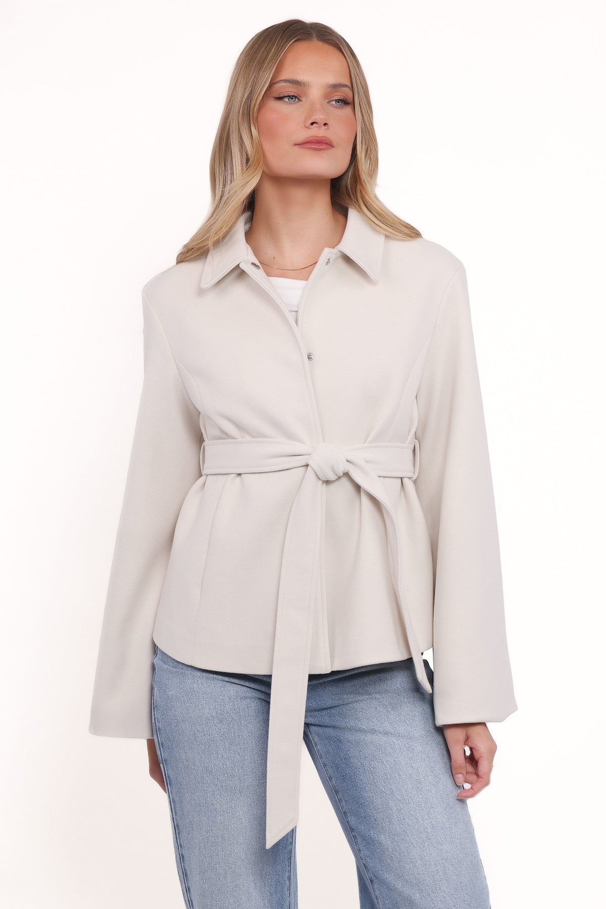 Coat - Cream