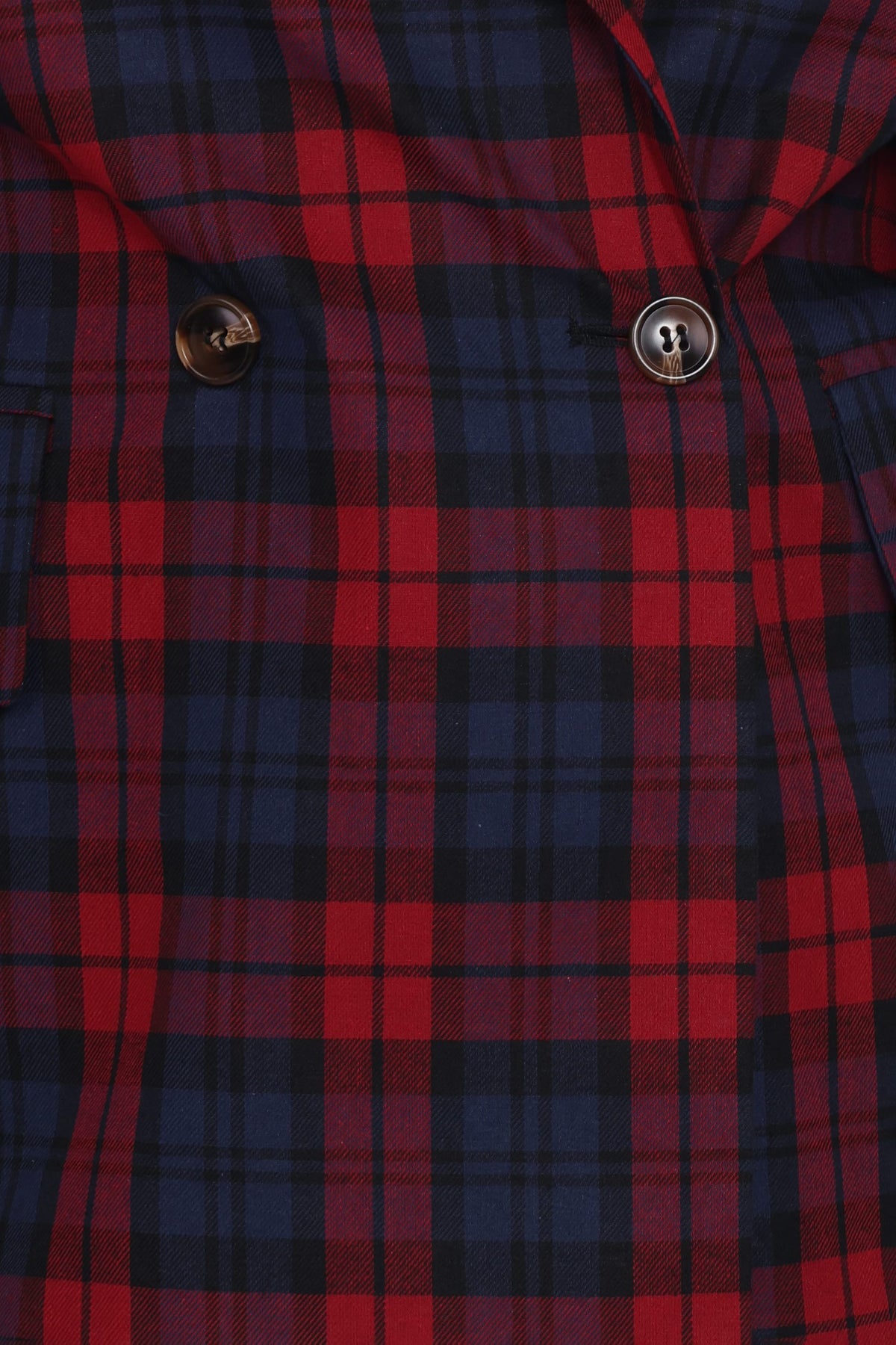 Blazer -  Red Plaid