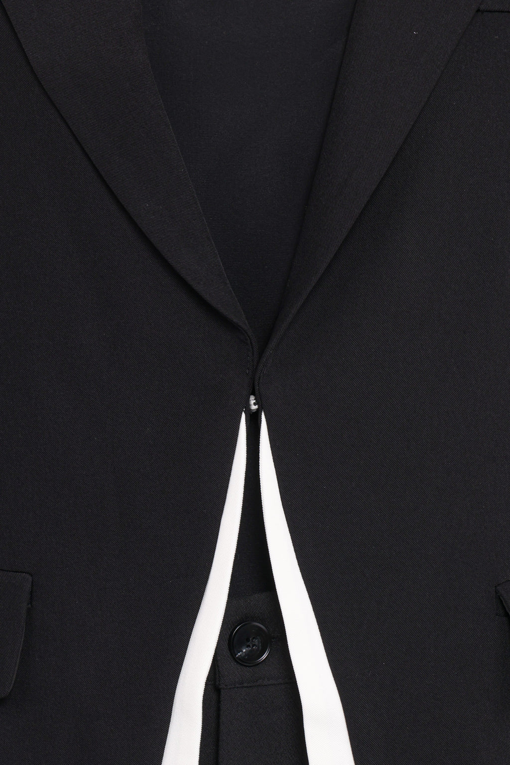 Layered Blazer - Black