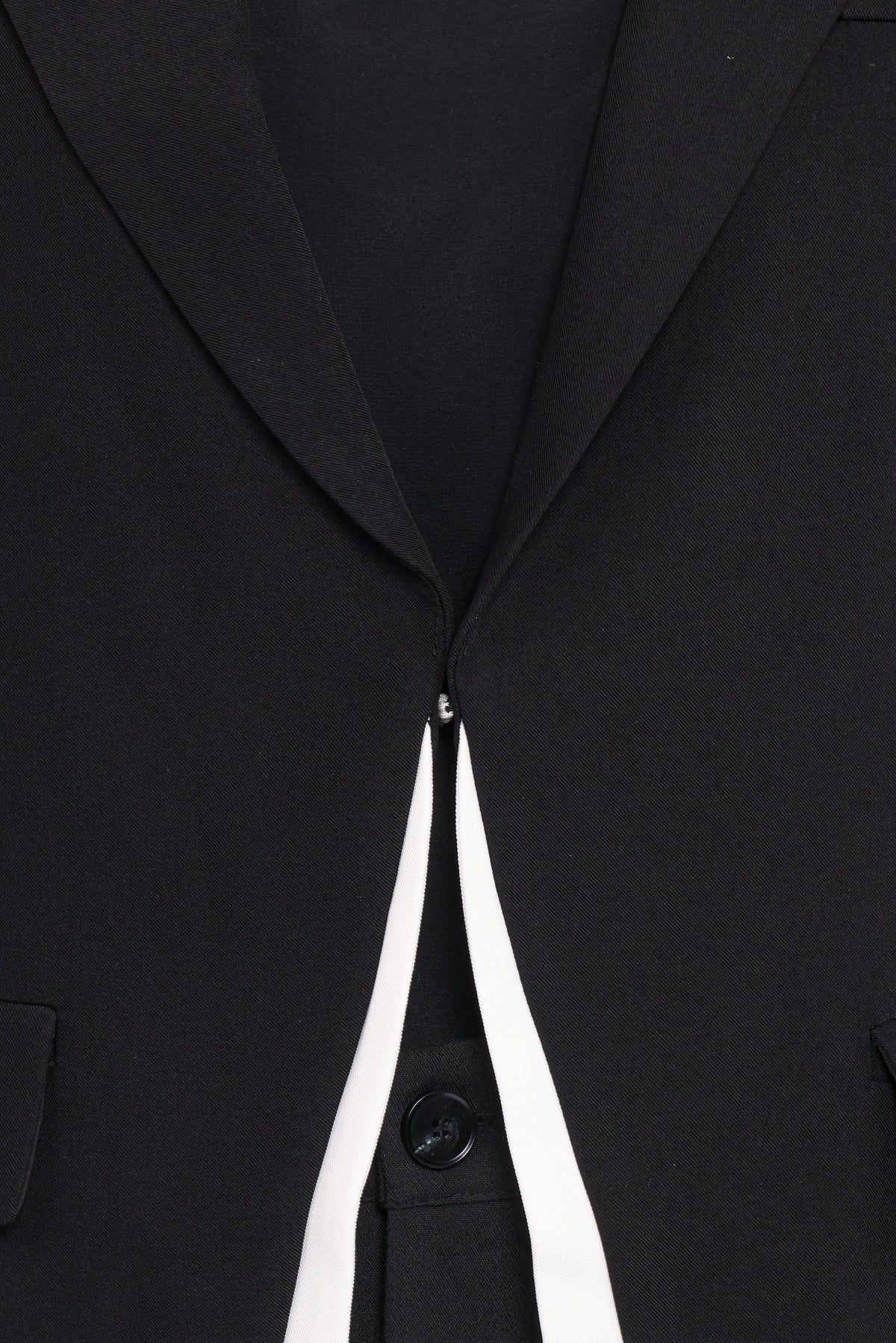 Layered Blazer - Black
