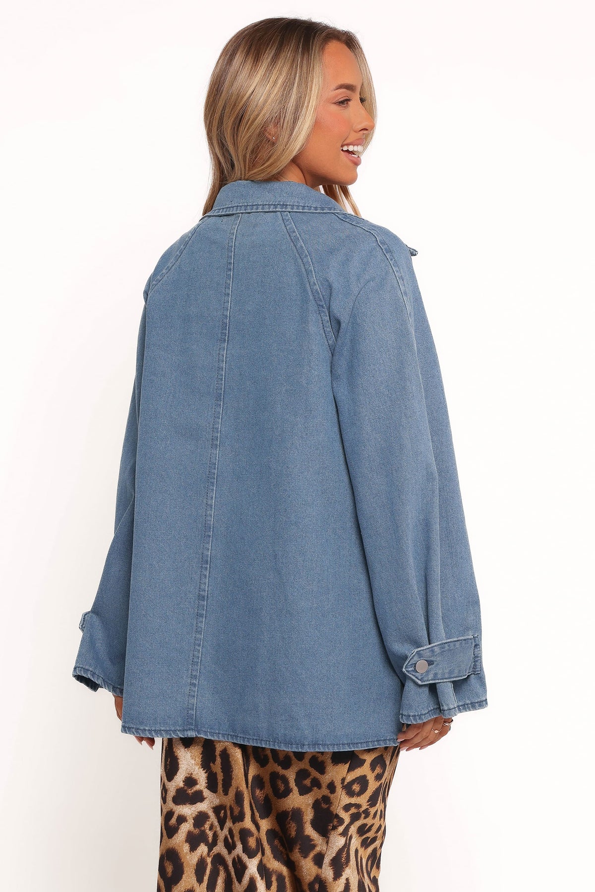 Oversized Denim Shacket