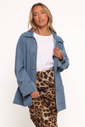 Oversized Denim Shacket