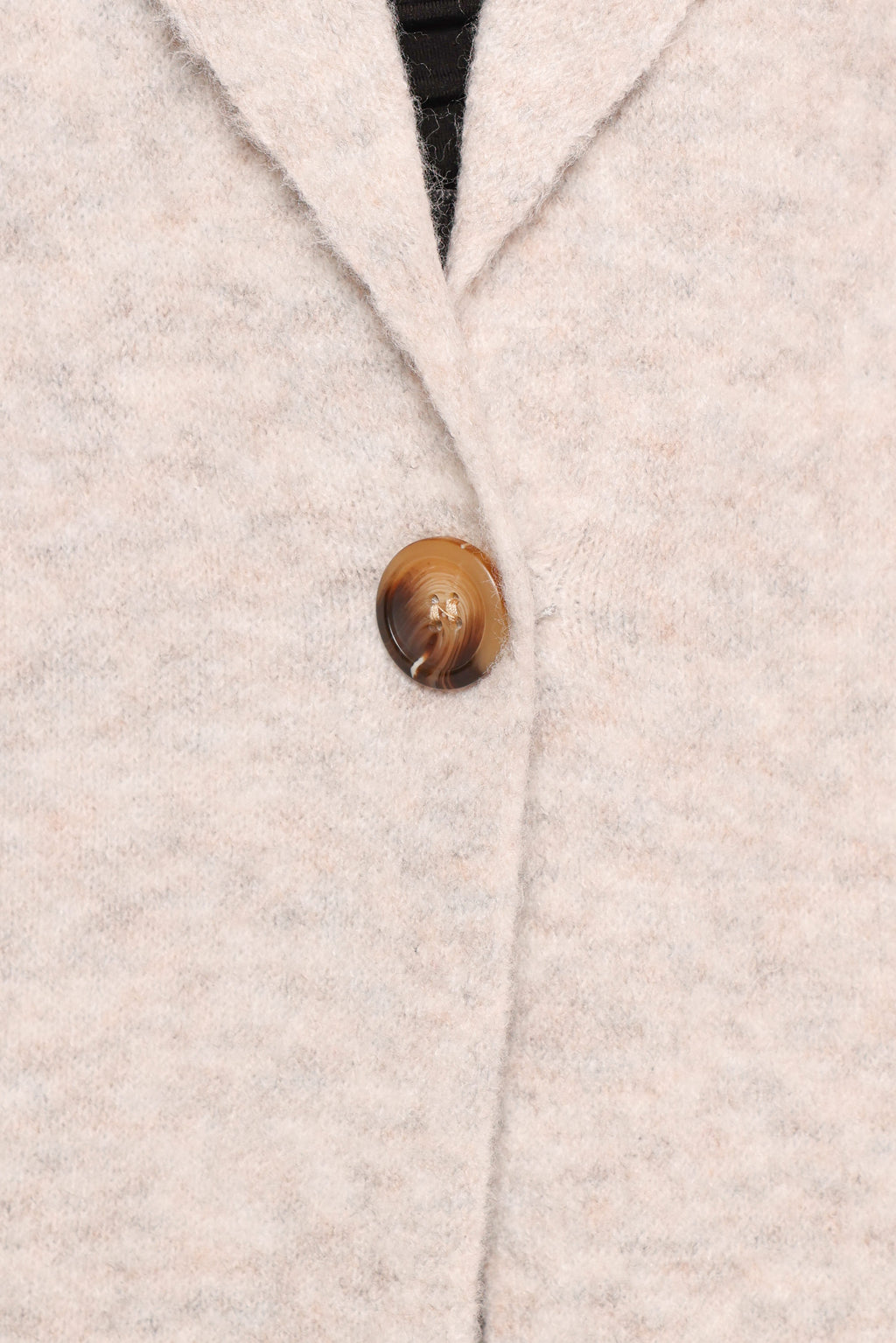 Button Front Coatigan - Grey