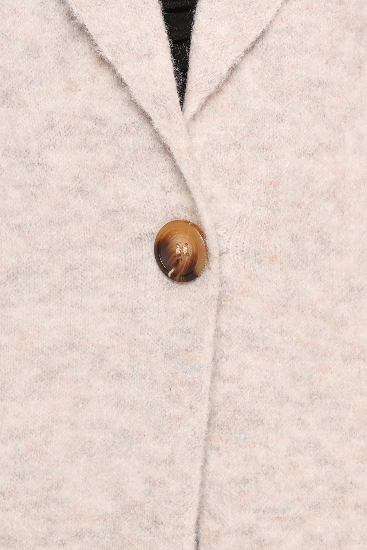 Button Front Coatigan - Grey